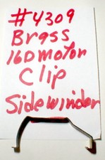 Brass Motor Clip for Sidewinder Chassis TTX150 16D Mabuchi Motor Cox 4309 NOS