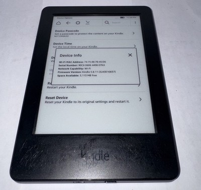 Kindle Model Wp63gw Ebook 7th Gen