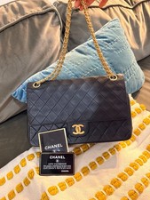 Vintage Chanel Bag with gold straps  japan 