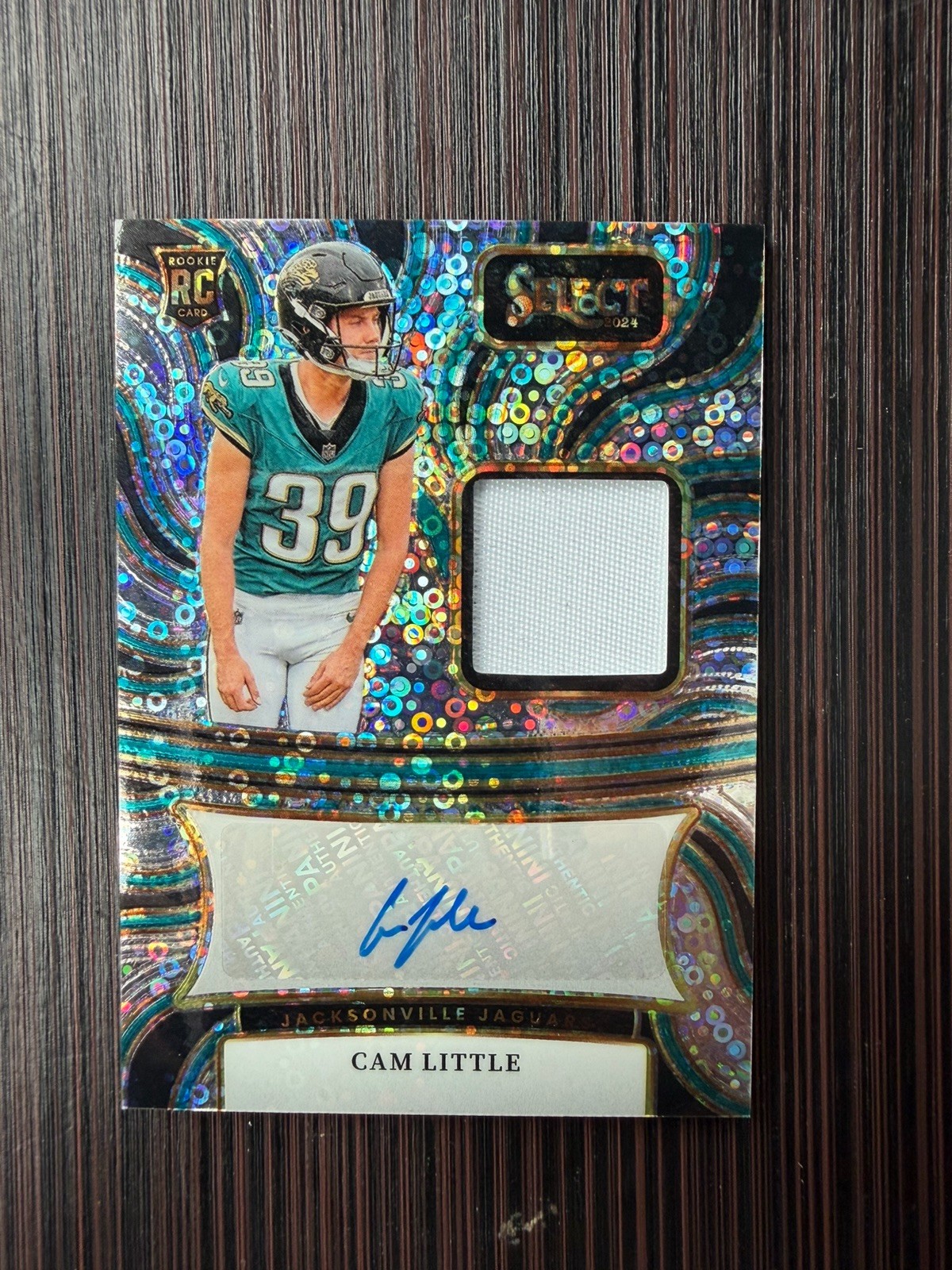 Cam Little Panini Select Rookie Signature Memorabilia #RSMCLE Base