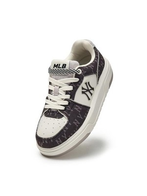 MLB Chunky Liner Denim Monogram SL New York Yankees Sneakers 3ASXM016N-50BKS