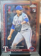 2025 Topps Chrome Update Series - Rookie Debut Kumar Rocker #USC160 (RC)