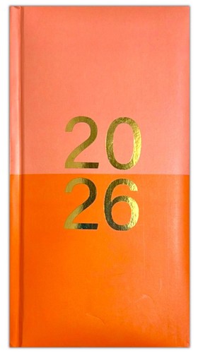 2026 DIARY POCKET SMALL / SLIM LINE METAL CORNER WEEK TO VIEW CUTE FASHION DIARY - Picture 68 of 84