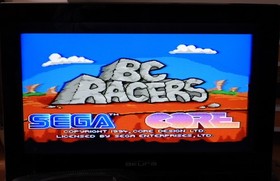2 SEGA MEGA DRIVE MEGA-CD DEMO GAMES PITFALL, BC RACERS TESTED WORKING PAL SECAM