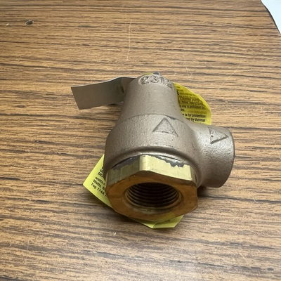 #ad #ad 3 4quot; IN 374A BOILER WATER PRESSURE RELIEF VALVE $79.17