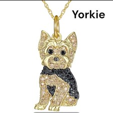 Dog Breed Necklace   Adorable Puppy Charm