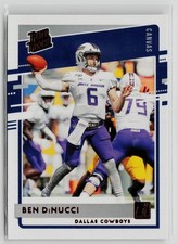 Ben DiNucci Rookie - 2020 Donruss Rated Rookies Canvas #350 Dallas Cowboys