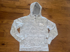Billabong Hoodie Men's Gray Heather Fleece Lined Hoodie Outdoor Surfer Gorpcore