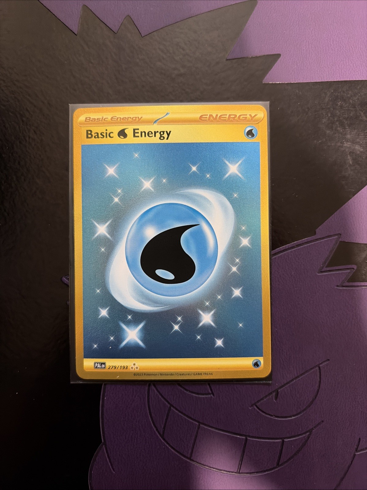 Basic Water Energy 279/193 Sv02: Paldea Evolved Holo