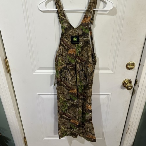 John Deere Camouflage Overalls Kids Size 7 NWT - Picture 6 of 8
