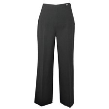 ESCADA Black Wide Leg High Waist Dress Pants ...