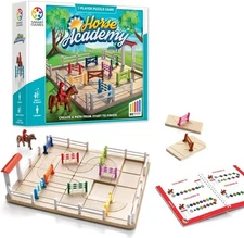 SmartGames Horse Academy Path-Building Game with 80 Challenges