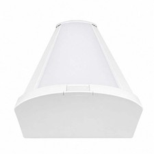 1-Pack 4 ft. Adjustable Lumen Integrated LED White Slim Wraparound Light 3CCT