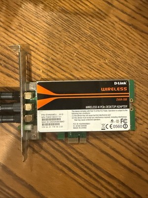 Tarjeta red PCI-e x1 Wifi 3 Ports D-Link DWA-556 EWA556EU