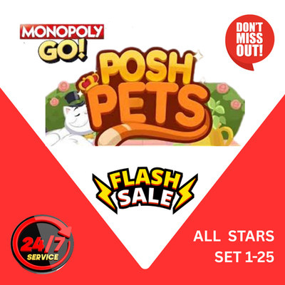 1 - 4  monopoly SUPER FAST | fast respond | posh pets | fast delivery