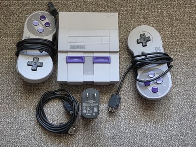 Nintendo SNES Mini Classic Edition Video Game Console