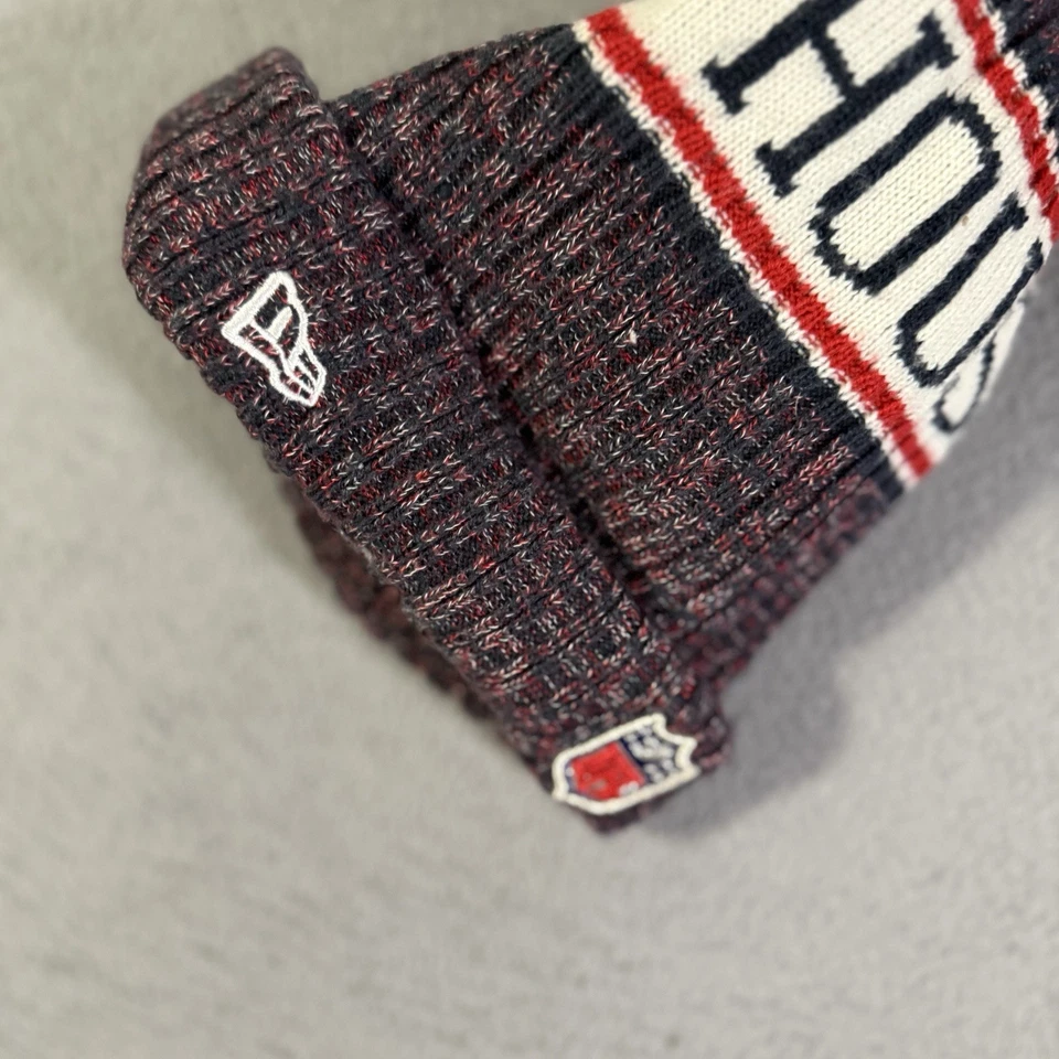 Houston Texans NFL Fútbol Pom Pom Gorro Gorra Nueva Era Talla Única Se Adapta a la mayoría Foto 3 de 4