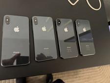 4 X Apple iPhone X - defekt- Ersatzteilspende...