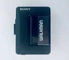 RARE Sony Walkman WM-2011 Black w. Original Belt Clip - Motor Runs