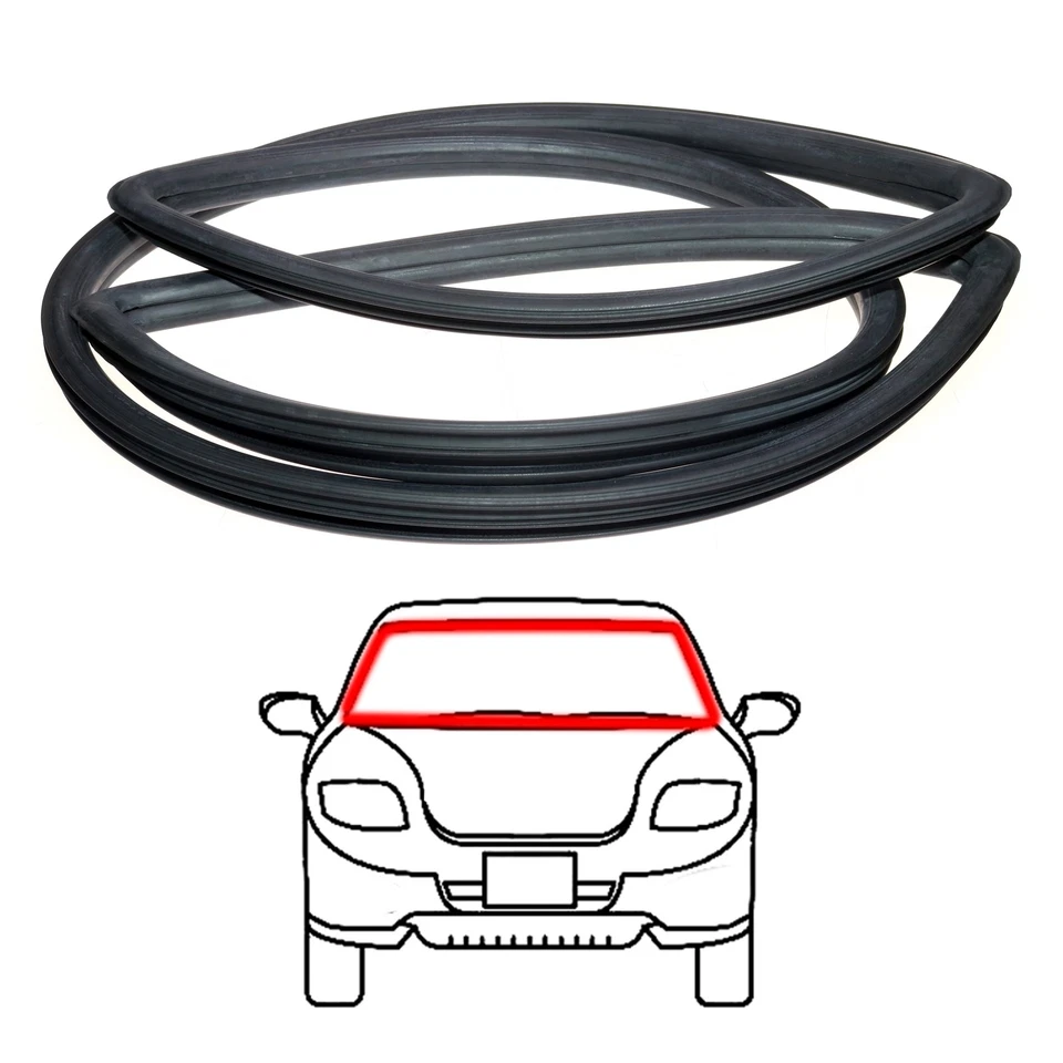 Parabrisas delantero resistente al clima Fit 1972-1976 Toyota Corona Mark II RX12 RX16 RX26 Foto 4 de 4