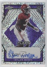 2021 Leaf Flash Purple 5/50 Dylan Moses #BA-DM1 Auto 4t6