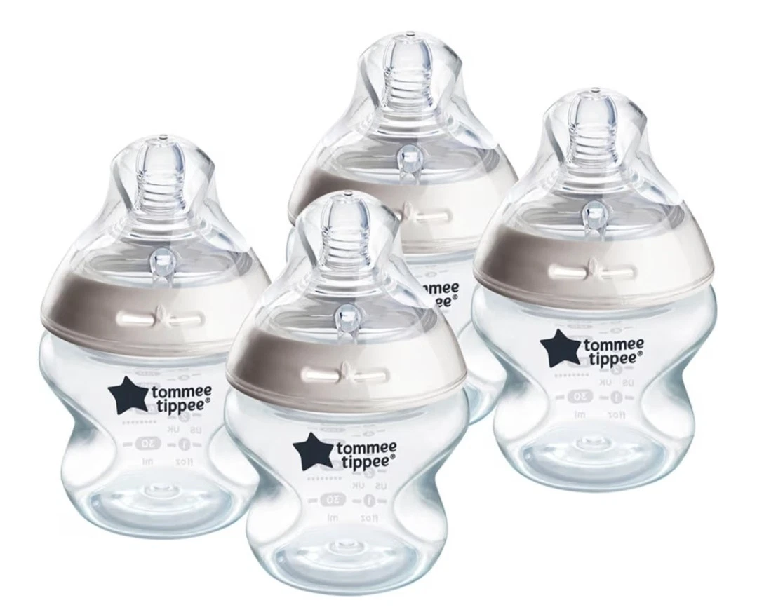Tommee Tippee Natural Start Anti-Colic Baby Bottles 5oz Pack of 4 0+ Months