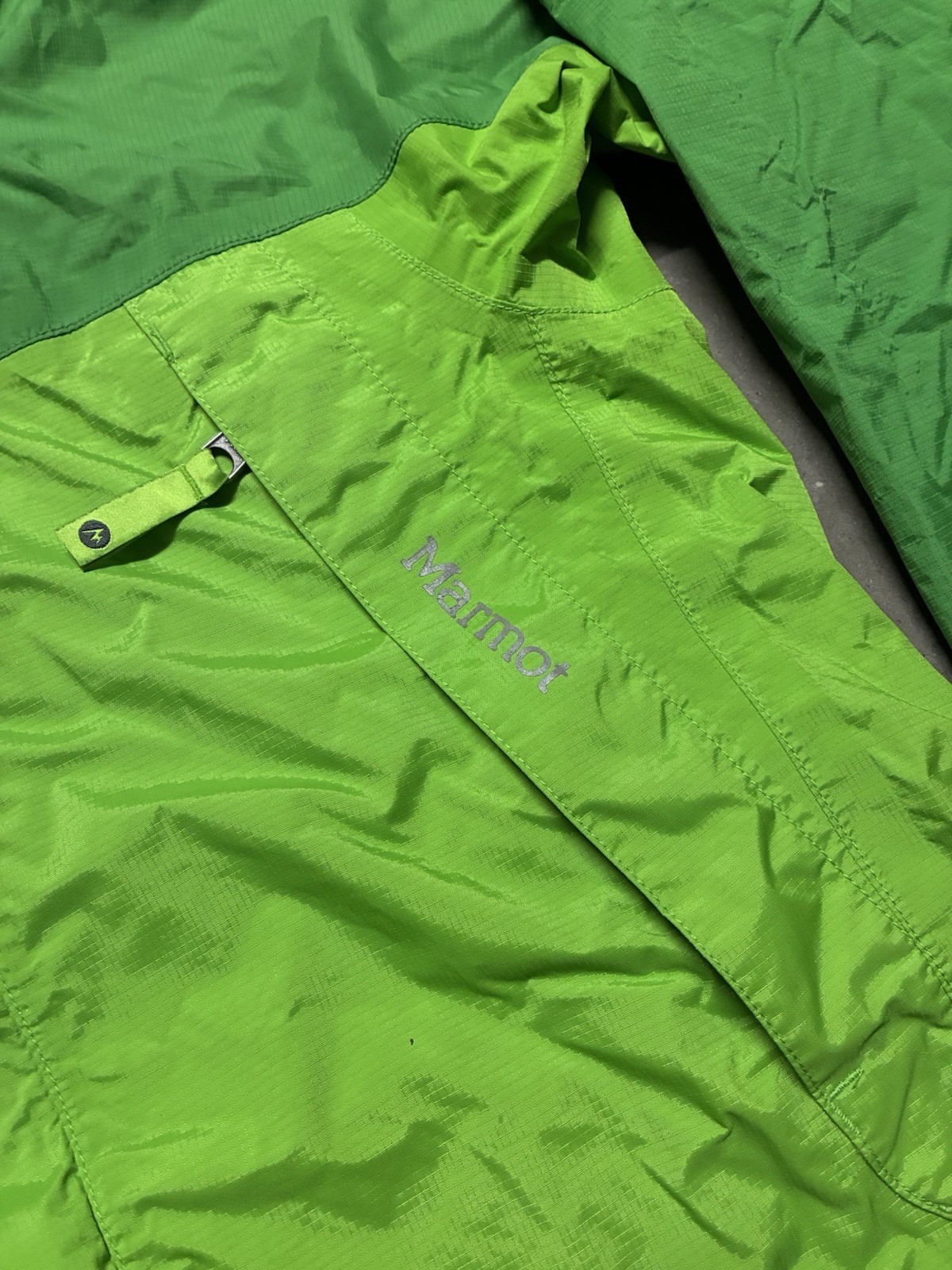 Marmot Windbreaker Shell Jacket Lightweight, Gree… - image 4