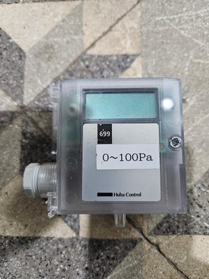 Huba Control 699 Pressure Switch 699.911221110 / 0 to 100 Pa