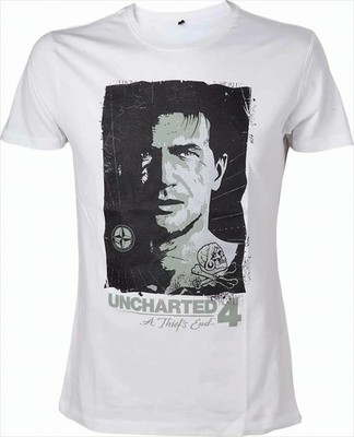 GW4119 Uncharted 4 - Drake Compas Men's T-Shirt Größe XXL Neu & OVP