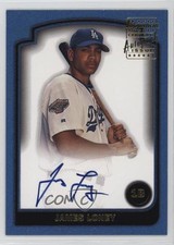 2003 Bowman Signs of the Future James Loney #SOF-JL Auto 0u2j
