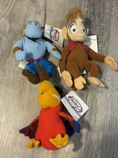 Disney Store Aladdin Mini Bean Bag Plush Lot