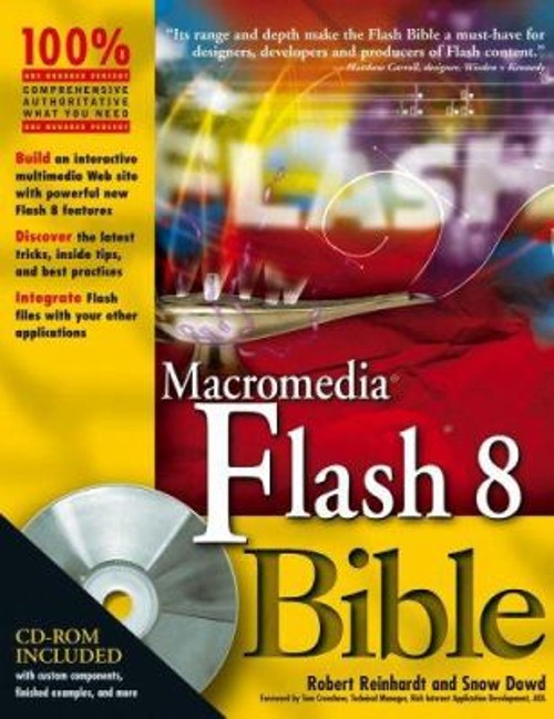 Macromedia Flash 8 Paperback Robert, Reinhardt, Robert, Dowd, Sno