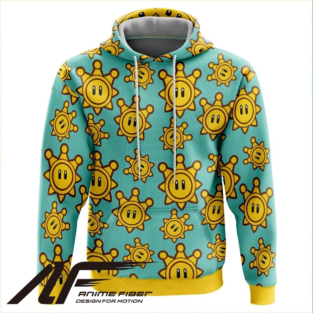Super Mario Bros Shine Sprites 3D Hoodie