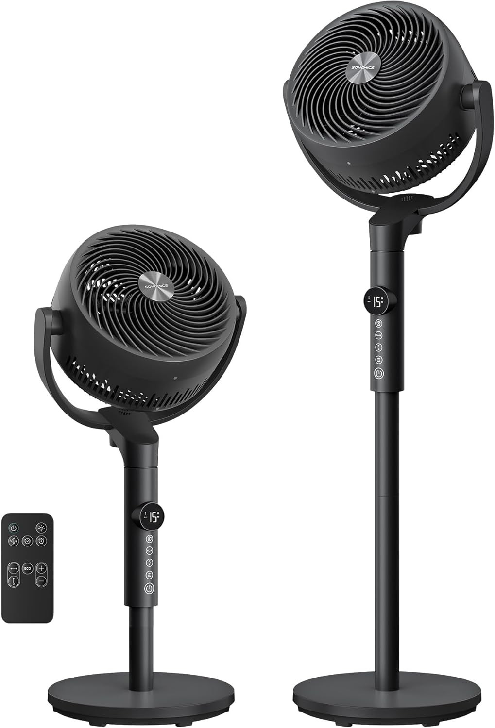 Ventilateur sur pied silencieux 20 dB rafraîchissement sans bruit salon