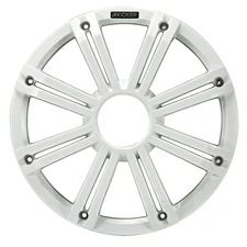KICKER KMG12 12" Grille f/KM12 KMF12 Subwoofers - White, LED Lighting [45KMG12W]