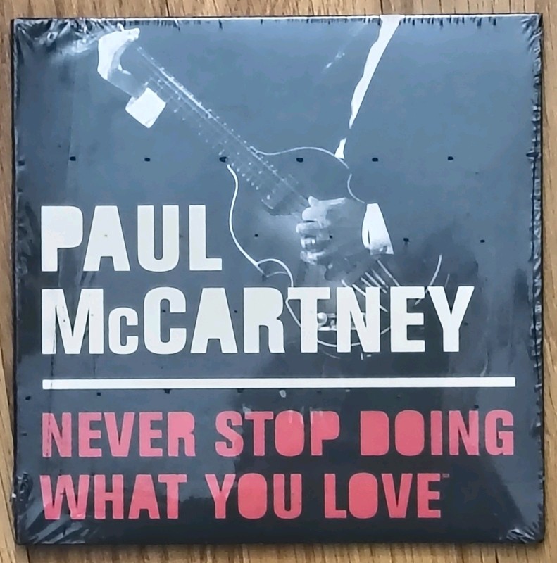 PAUL McCARTNEY "NEVER STOP DOING WHAT YOU LOVE" CD 2001 Still Sealed Promo