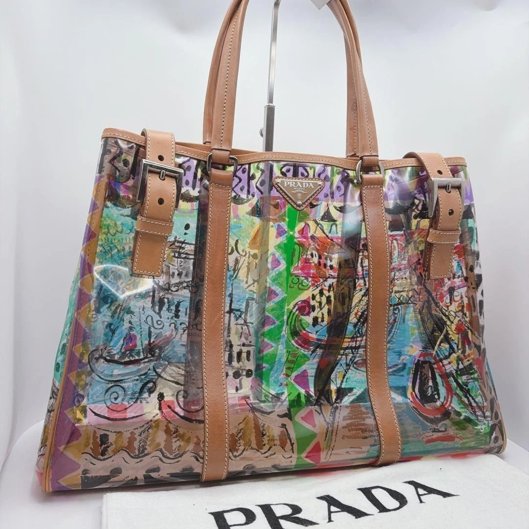 PRADA Vinyl Exterior Bags & Handbags for Women for sale | eBay