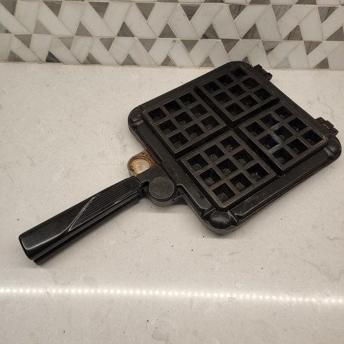 nordic ware cast aluminum stovetop belgian waffler