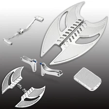 Floorboards Footrest Toe Heel Shift Lever Pedal For Harley Road Glide Softail 