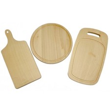 Schneidebrett Holz Buche, Holzbrett, Fleischbrett, Frühstücksbrett, Küchenbrett 