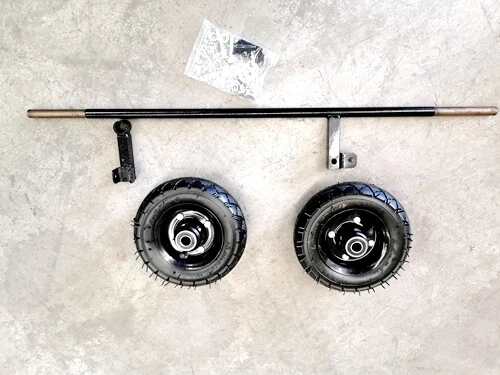 NEW MOTORCYCLE TRAINING WHEELS FOR 50cc 4 STROKE DIRT BIKE REAL SIDE - Picture 5 of 5