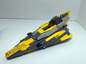 LEGO Star Wars LOT: Anakin's Jedi Starfighter 7669 + Luke's Landspeeder 8092