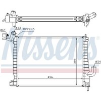 KüHler WasserküHler Passend FüR Opel Vectra B Caravan 31 2.0 Dti 16V J96 38