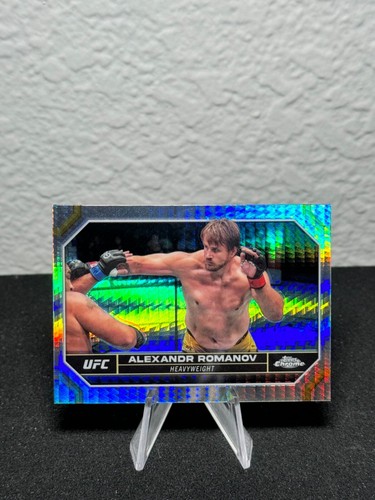 Réfracteur à prisme base UFC chromé 2024 Topps 1 - 200 - COMPLÉTEZ VOTRE SET - PYC - Photo 8/237