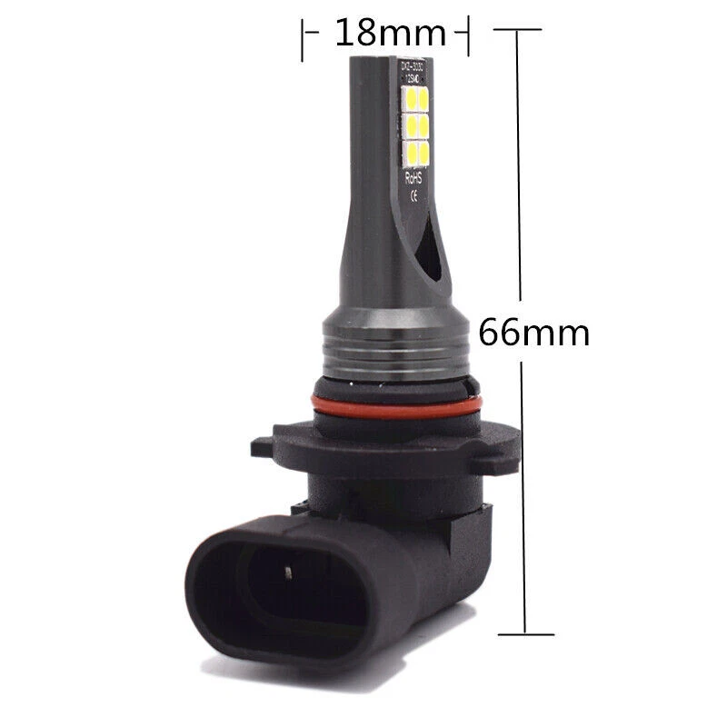 For Can-Am Spyder RT-S SE5 SM5 2012-13 9005 LED Headlight Bulbs Kit White 6000K - Image 2 of 4