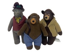 Walt Disney McDonald's The Country Bears Jamboree Plush Dolls Toys Lot 3