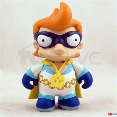 Kidrobot - Futurama series 2 - Fry as Captain Yesterday 3-inch vinyl figure 