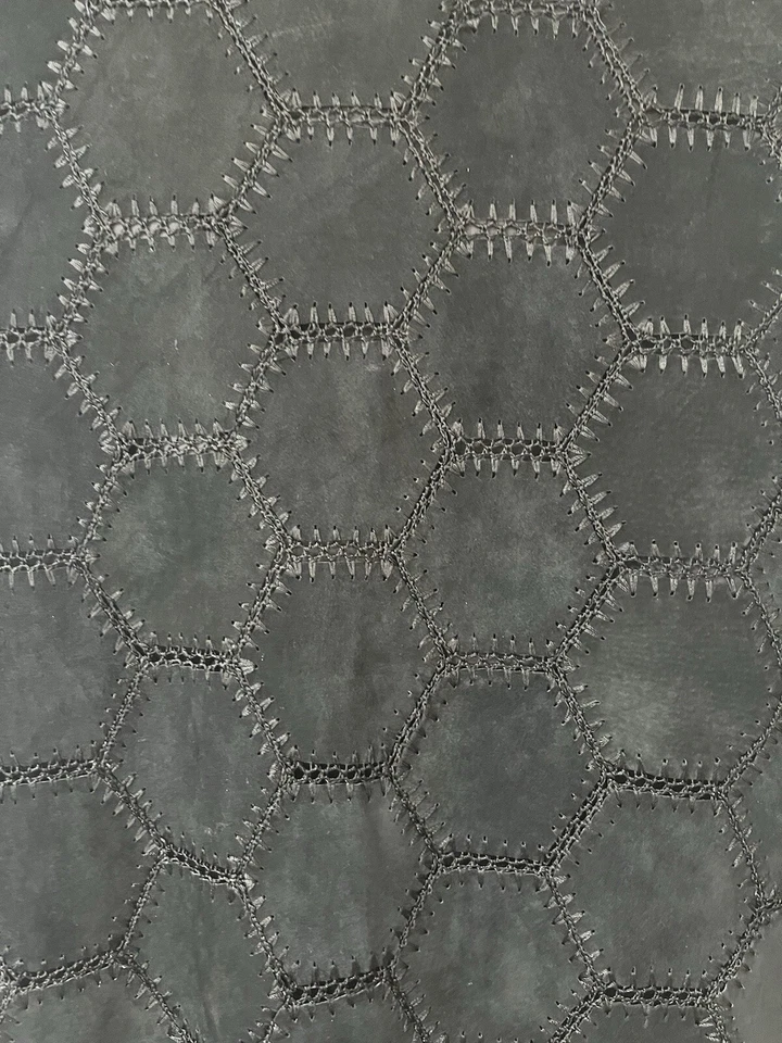 Danier Black Suede Real Leather Patchwork Maxi skirt size 8 #116 - Image 2 of 4