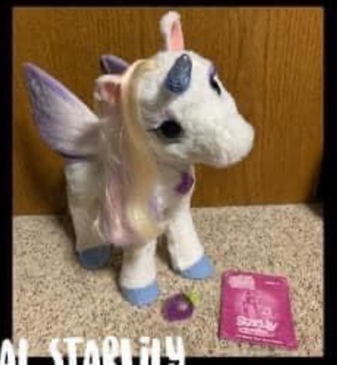 FurReal Friends StarLily My Magical Unicorn Plush Interactive Pet