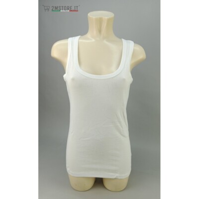 Tank Top LEE Canotta Basic Bianco Slim Fit Sommer Strand Gym Original Top Qualität
